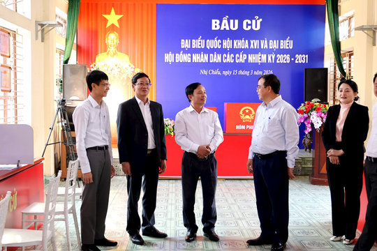 Hải Phòng tăng cường kiểm tra chuẩn bị cho ngày bầu cử