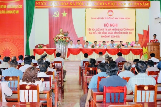 Ứng cử viên HĐND tỉnh Gia Lai lắng nghe kiến nghị cử tri hai xã Bình Dương, An Lương
