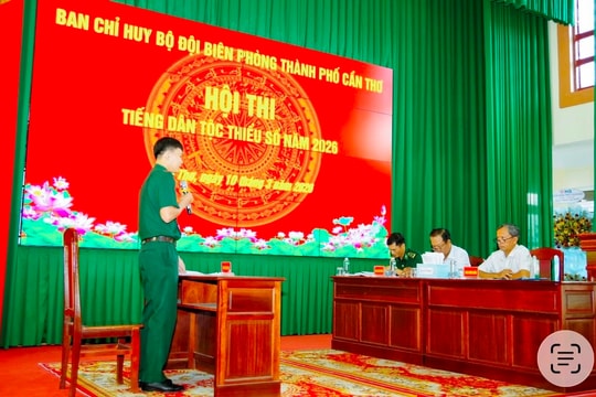 BĐBP Cần Thơ khai mạc hội thi tiếng dân tộc thiểu số