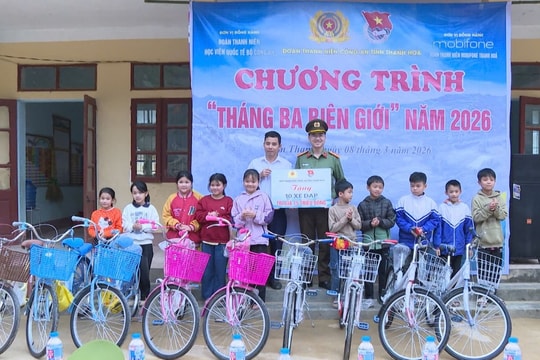 Tháng Ba biên giới, gắn kết yêu thương