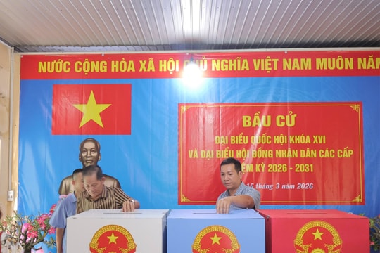 Củ Chi tổ chức vận hành thử nghiệm bầu cử đại biểu Quốc hội và HĐND