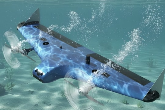 Ấn Độ phát triển drone có thể bay trên không và lặn dưới nước