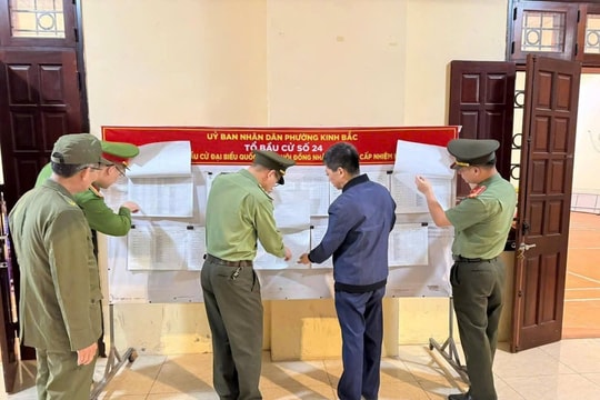 Kinh Bắc (Bắc Ninh): Sáng tạo, linh hoạt bảo đảm quyền lợi cử tri trong bầu cử