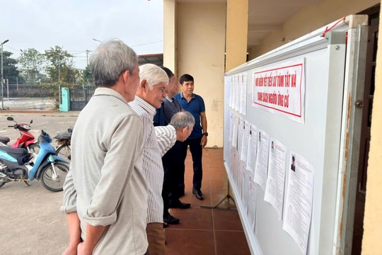 Bắc Ninh: Phát huy dân chủ, tạo đồng thuận trong công tác bầu cử