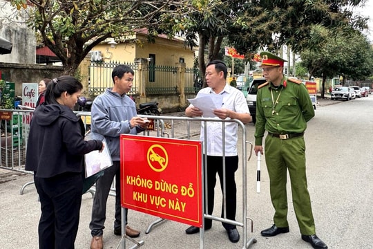 Bảo đảm an ninh, an toàn phiên tòa xét xử 62 bị cáo gây rối trật tự công cộng