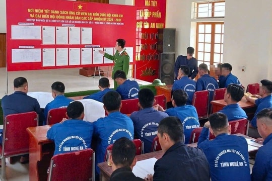 Cơ sở cai nghiện ma túy sẵn sàng cho ngày bầu cử