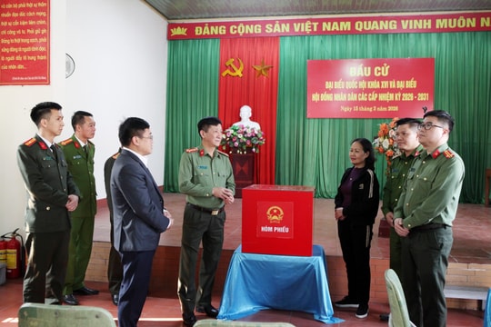 Thái Nguyên chủ động giữ vững an ninh, an toàn cho ngày bầu cử