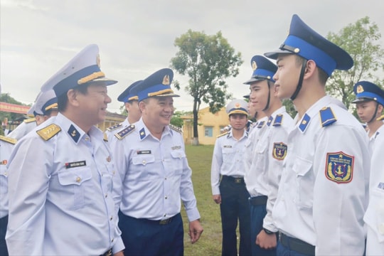 Chiến sĩ mới BTL Vùng Cảnh sát biển 2 bước vào mùa huấn luyện năm 2026