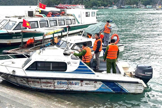 Lập 11 điểm kiểm soát tàu cá, Quảng Ninh tăng “hàng rào” chống khai thác IUU