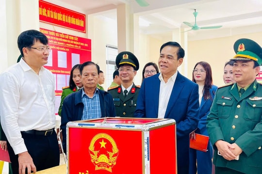 Nghệ An xác định khu vực bảo vệ tạm thời tại 3.123 điểm bỏ phiếu