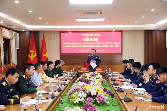 Vùng Cảnh sát biển 1 sẵn sàng cho ngày hội của toàn dân