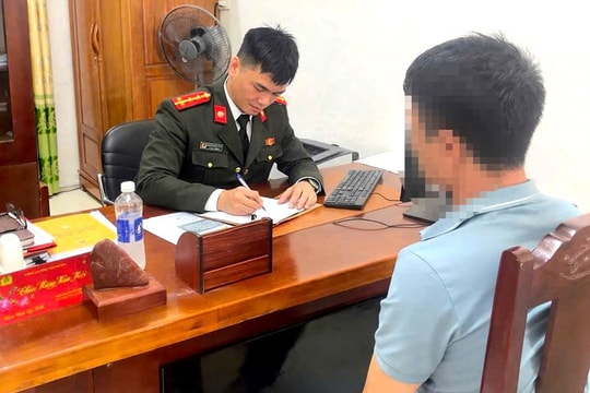 Xử phạt người đàn ông “báo chốt” nồng độ cồn