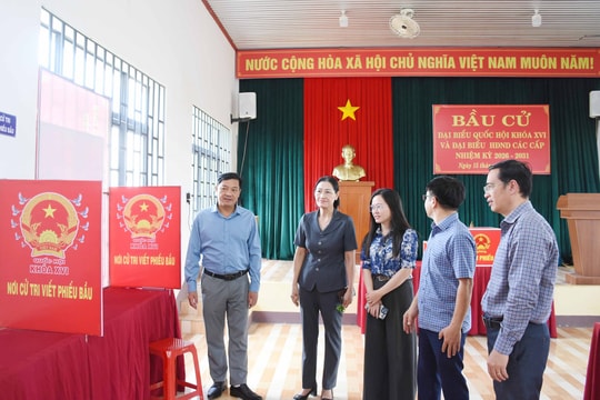 Hơn 2,7 triệu cử tri Lâm Đồng sẵn sàng cho ngày bầu cử