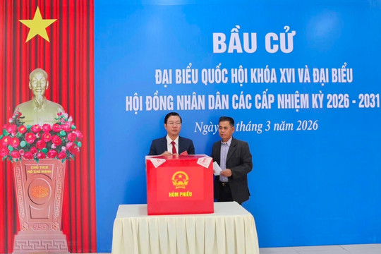 Cử tri đặc khu Bạch Long Vĩ bầu cử sớm hơn 1 ngày