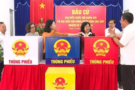 Lãnh đạo TPHCM kiểm tra công tác chuẩn bị bầu cử