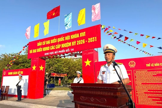 Trường Sa sẵn sàng cho ngày hội bầu cử