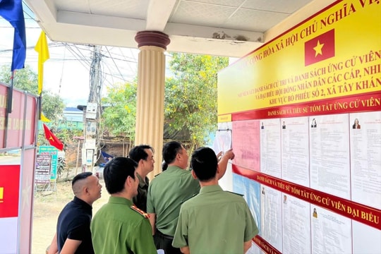Khánh Hòa: Siết chặt các khâu bảo đảm an ninh, trật tự Ngày hội non sông