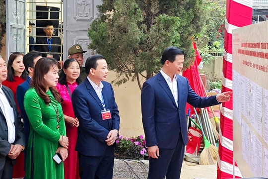 Thái Nguyên đạt 99,96% cử tri tham gia bầu cử