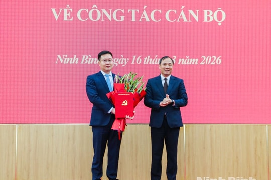 Ông Trần Đăng Quỳnh giữ chức Phó Bí thư Tỉnh ủy Ninh Bình