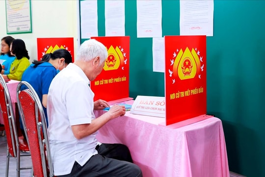 Trên 99% cử tri cả nước đã đi bầu cử
