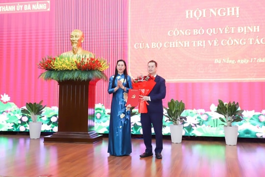 Ông Nguyễn Mạnh Hùng giữ chức Phó Bí thư Thành ủy Đà Nẵng