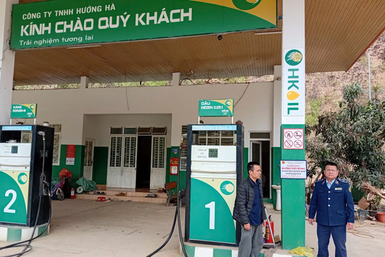 Thành lập nhiều đoàn kiểm tra, giám sát các cửa hàng xăng dầu