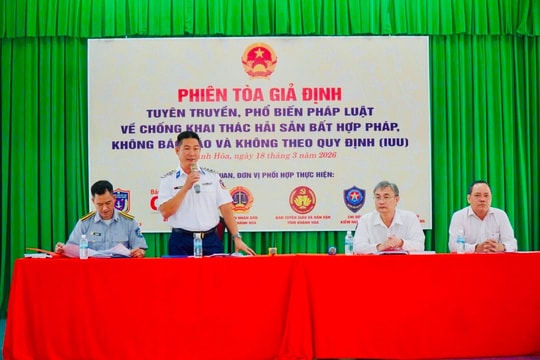 Phiên tòa giả định khẳng định mạnh mẽ quyết tâm tháo gỡ "thẻ vàng" IUU