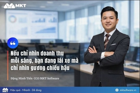 CCO MKT Software Đặng Minh Tiến: Doanh nghiệp đừng chỉ nhìn vào doanh thu