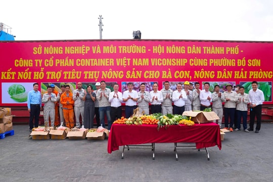 Kết nối hỗ trợ tiêu thụ nông sản cho người dân Hải Phòng