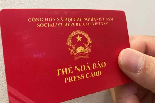 Bộ Văn hóa, Thể thao và Du lịch dự kiến cấp thẻ nhà báo trực tuyến toàn trình