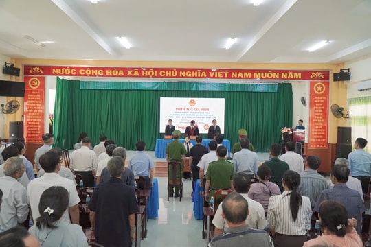 Ngư dân hiểu rõ thông điệp pháp lý qua phiên tòa giả định về chống khai thác IUU