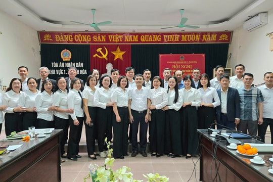 Đoàn Hội thẩm TAND khu vực 1 - Thanh Hóa sẵn sàng cho nhiệm kỳ mới