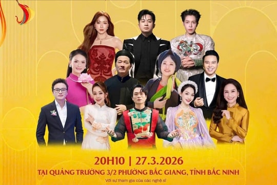 Dàn nghệ sĩ đặc biệt hội tụ tôn vinh văn hóa Kinh Bắc, lan tỏa giá trị di sản
