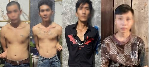 Bắt quả tang nhóm thanh thiếu niên sử dụng trái phép chất ma túy