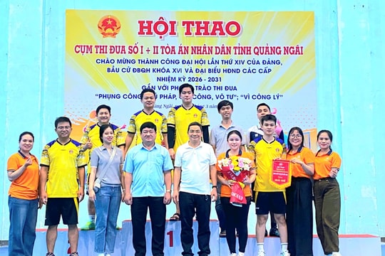 Hội thao chào mừng các sự kiện trọng đại năm 2026
