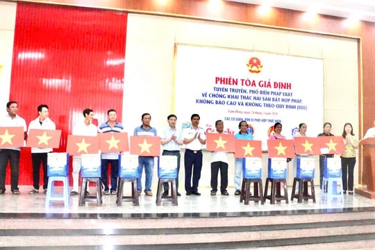 Nhiều thông điệp về kỷ cương pháp luật trên biển từ phiên tòa giả định chống khai thác IUU