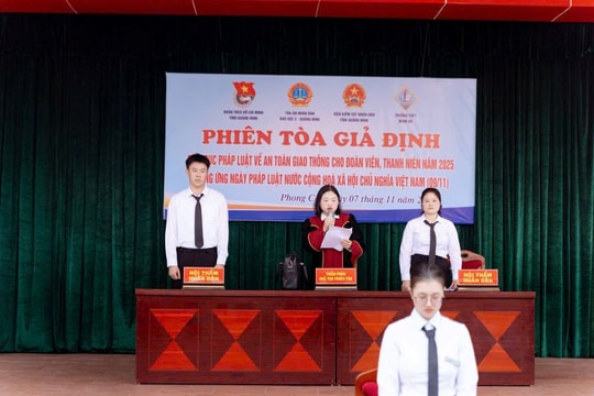 Tuổi trẻ TAND hai cấp tỉnh Quảng Ninh góp phần xây dựng nền tư pháp hiện đại