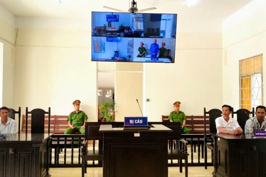 TAND khu vực 7 - Cần Thơ xét xử trực tuyến vụ bắt giữ người trái pháp luật