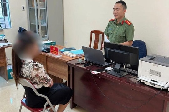 Triệu tập người phụ nữ thông tin sai sự thật trên mạng xã hội