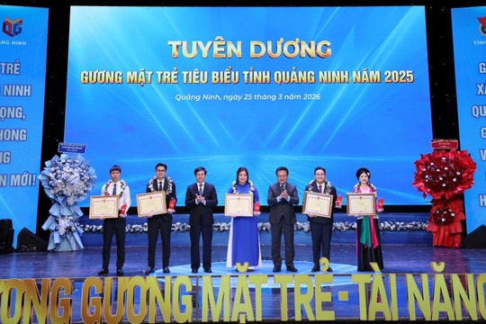 Quảng Ninh vinh danh 28 gương mặt trẻ, tài năng trẻ tiêu biểu năm 2025