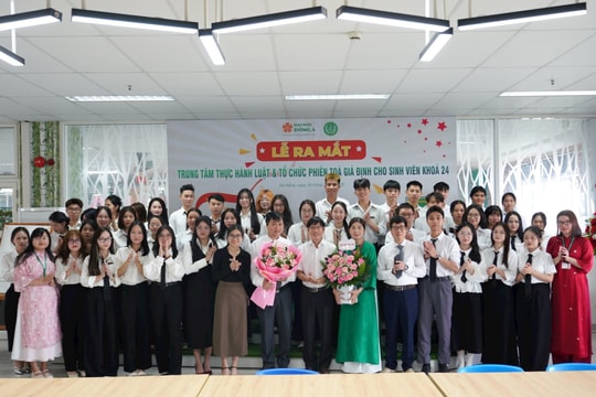Trường Đại học Đông Á Đà Nẵng ra mắt Trung tâm thực hành pháp luật cho sinh viên