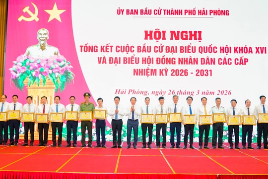 Hơn 1.200 tin, bài trên báo chí tuyên truyền về bầu cử tại Hải Phòng