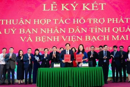 Hợp tác với Bệnh viện Bạch Mai, Quảng Ninh tăng tốc phát triển y tế chất lượng cao