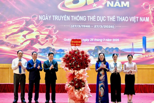 Quảng Ninh kỷ niệm 80 năm ngành Thể dục thể thao, hướng tới động lực phát triển mới
