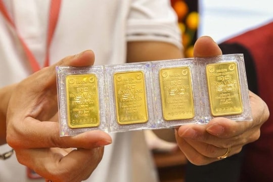 Giá vàng hôm nay (26/3): Vàng SJC giảm 1,2 triệu đồng/lượng