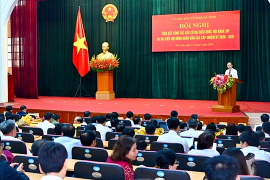 Hà Tĩnh hoàn thành thắng lợi công tác bầu cử, sẵn sàng vận hành bộ máy mới