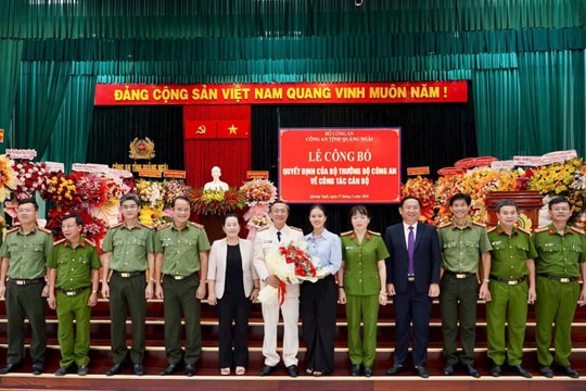 Đại tá Nguyễn Thành Long giữ chức Phó Giám đốc Công an tỉnh Quảng Ngãi
