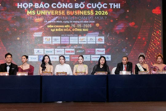 Hoa hậu Doanh nhân Hoàn vũ 2026 chính thức khởi động trở lại