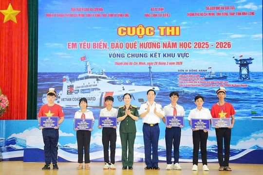 Bồi đắp ý thức chủ quyền biển, đảo cho học sinh từ sân chơi bổ ích