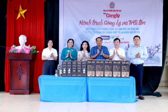 Kết nối yêu thương, sẻ chia cộng đồng từ “Hành trình công lý và trái tim”